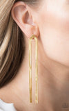 Paparazzi Very Viper Gold Post Earrings - Glitzygals5dollarbling Paparazzi Boutique 