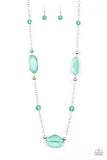 Paparazzi Crystal Charm Green Necklace - Glitzygals5dollarbling Paparazzi Boutique 