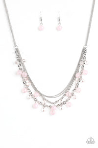 Paparazzi Ocean Odyssey Pink Necklace - Glitzygals5dollarbling Paparazzi Boutique 