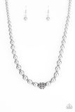 High Stakes FAME - silver - Paparazzi necklace - Glitzygals5dollarbling Paparazzi Boutique 