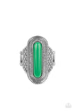 Paparazzi Ring ~ Dubai Distraction - Green - Glitzygals5dollarbling Paparazzi Boutique 