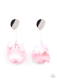 Paparazzi Earrings ~ Petal Pathways - Pink - Glitzygals5dollarbling Paparazzi Boutique 