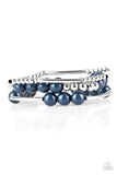 Paparazzi Bracelet ~ New Adventures - Blue - Glitzygals5dollarbling Paparazzi Boutique 