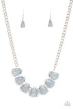 Paparazzi Above The Clouds - Silver - Necklace & Earrings - Glitzygals5dollarbling Paparazzi Boutique 