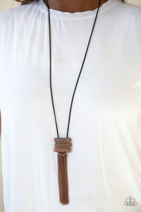 Paparazzi All About ALTITUDE Copper Necklace - Glitzygals5dollarbling Paparazzi Boutique 