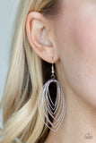 Paparazzi Walkabout Ware Silver Earrings - Glitzygals5dollarbling Paparazzi Boutique 