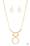 Walk Like An Egyptian Gold Necklace - Glitzygals5dollarbling Paparazzi Boutique 