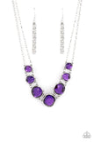 Paparazzi Necklace ~ Absolute Admiration - Purple - Glitzygals5dollarbling Paparazzi Boutique 