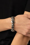 Paparazzi Bracelet Fashion Fix March 2021 ~ Extra Exposure - Silver - Glitzygals5dollarbling Paparazzi Boutique 