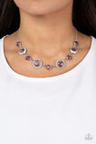 Too Good to BEAM True Purple ~ Paparazzi Necklace - Glitzygals5dollarbling Paparazzi Boutique 