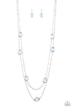 Back for More - blue - Paparazzi necklace - Glitzygals5dollarbling Paparazzi Boutique 
