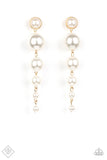 Paparazzi Living a WEALTHY Lifestyle - Gold Earrings - Glitzygals5dollarbling Paparazzi Boutique 