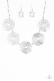 Paparazzi SOL-Mates - Silver Necklace - Glitzygals5dollarbling Paparazzi Boutique 