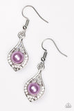 Paparazzi Westminster Waltz Purple Earrings - Glitzygals5dollarbling Paparazzi Boutique 