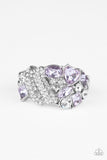 Paparazzi Sparkle Bust - Purple Ring - Glitzygals5dollarbling Paparazzi Boutique 