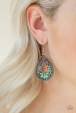 Atta Gala - green - Paparazzi Earrings - Glitzygals5dollarbling Paparazzi Boutique 