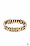 Paparazzi Abstract Advisory - Brass - Bracelet - Glitzygals5dollarbling Paparazzi Boutique 