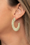 Paparazzi Earring ~ A Chance of RAINBOWS - Green - Glitzygals5dollarbling Paparazzi Boutique 