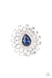 Paparazzi Ring ~ Whos Counting? - Blue - Glitzygals5dollarbling Paparazzi Boutique 
