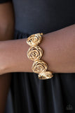 Paparazzi Beat Around the Rosebush Gold Bracelet - Glitzygals5dollarbling Paparazzi Boutique 