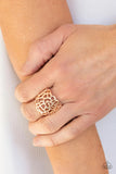 Get Your FRILL - rose gold - Paparazzi ring - Glitzygals5dollarbling Paparazzi Boutique 