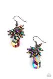 Well Versed in Sparkle - Multi Paparazzi Earrings - Glitzygals5dollarbling Paparazzi Boutique 