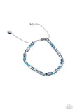 Paparazzi Bracelet ~ Prismatic Maverick - Blue - Glitzygals5dollarbling Paparazzi Boutique 