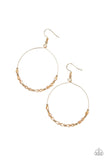 Paparazzi Prize Winning Sparkle Gold Earrings - Glitzygals5dollarbling Paparazzi Boutique 