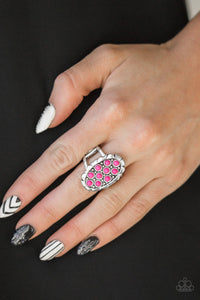 Paparazzi Cactus Garden - Pink - Ring - Glitzygals5dollarbling Paparazzi Boutique 