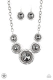 Paparazzi Global Glamour - Smoky Gems - Necklace and matching Earrings - Blockbuster Exclusive - Glitzygals5dollarbling Paparazzi Boutique 