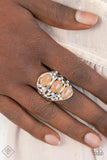 Paparazzi Ring Fashion Fix Feb 2021 ~ Underrated Shimmer - Orange - Glitzygals5dollarbling Paparazzi Boutique 