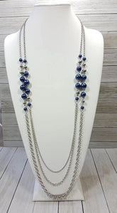 PAPARAZZI CHARMINGLY COLORFUL - BLUE Exclusive Necklace - Glitzygals5dollarbling Paparazzi Boutique 