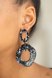 Paparazzi Confetti Congo Blue Post Earrings - Glitzygals5dollarbling Paparazzi Boutique 