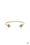 Paparazzi Bracelet ~ A Bit Rich - Brass - Glitzygals5dollarbling Paparazzi Boutique 