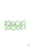 Paparazzi Confection Connection - Green Bracelet - Glitzygals5dollarbling Paparazzi Boutique 