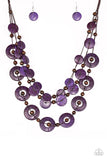 Paparazzi Catalina Coastin’ Necklace Purple - Glitzygals5dollarbling Paparazzi Boutique 