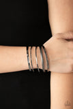 Paparazzi Stackable Style - Black - Bracelets - Glitzygals5dollarbling Paparazzi Boutique 