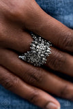 Cosmic Confetti - silver - Paparazzi ring - Glitzygals5dollarbling Paparazzi Boutique 