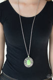 Sunset Sensation - green - Paparazzi necklace - Glitzygals5dollarbling Paparazzi Boutique 