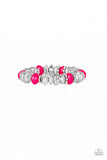 Paparazzi Live Life To The COLOR-fullest - Pink Bracelet - Glitzygals5dollarbling Paparazzi Boutique 