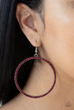 Paparazzi Just Add Sparkle Red Earrings - Glitzygals5dollarbling Paparazzi Boutique 