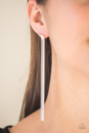 Paparazzi “Head To Toe Dazzle” Silver Post Earrings - Glitzygals5dollarbling Paparazzi Boutique 
