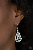 Fabulously Wealthy - Blue Earrings - Paparazzi Accessories - Glitzygals5dollarbling Paparazzi Boutique 