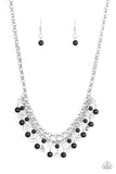 Paparazzi Necklace ~ You May Kiss The Bride - Black - Glitzygals5dollarbling Paparazzi Boutique 