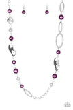 Paparazzi Necklace ~ All About Me - Purple - Glitzygals5dollarbling Paparazzi Boutique 