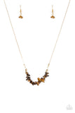 Back to Nature - brown - Paparazzi necklace - Glitzygals5dollarbling Paparazzi Boutique 