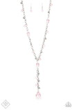 Paparazzi Necklace ~ Afterglow Party -Fashion Fix Oct2020 - Pink - Glitzygals5dollarbling Paparazzi Boutique 