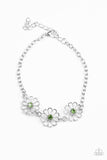 Dancing Daffodils - green - Paparazzi bracelet - Glitzygals5dollarbling Paparazzi Boutique 