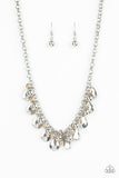 Paparazzi Stage Stunner - Silver / Gold Beads - Silver Chain Necklace and matching Earrings - Glitzygals5dollarbling Paparazzi Boutique 