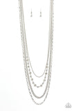 Paparazzi SoHo Sophistication - Silver Necklace - Glitzygals5dollarbling Paparazzi Boutique 